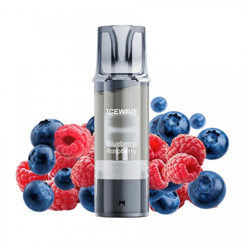 Cartus Vape Icewave E1 Pod Blueberry Raspberry 2ml 20mg