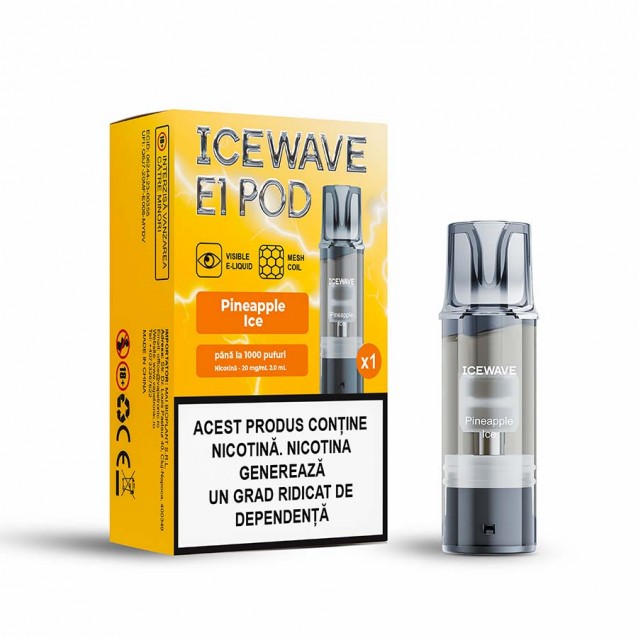 Cartus Icewave E1 Pod 2ml 20mg Pineapple Ice