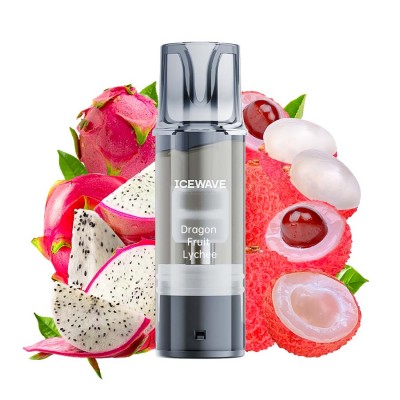 Cartus Vape Icewave E1 Pod Dragon Fruit Lychee 2ml 20mg 