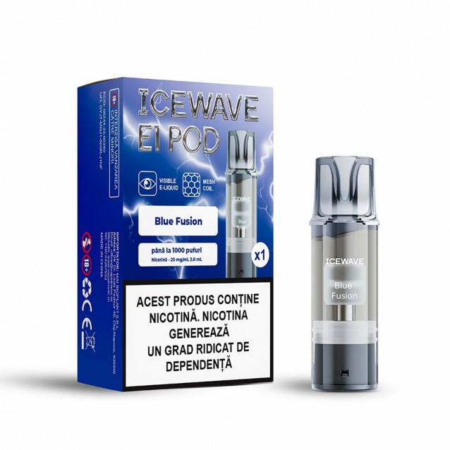 Cartus Icewave E1 Pod 2ml 20mg Blue Fusion