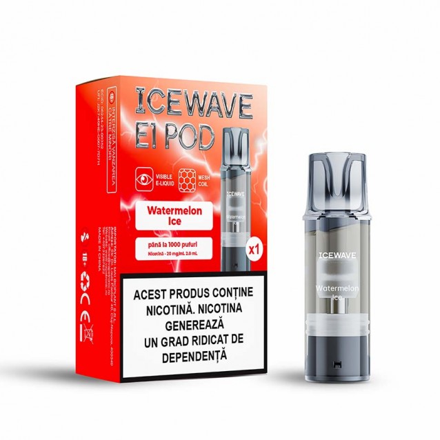 Cartus Icewave E1 Pod 2ml 20mg Watermelon Ice