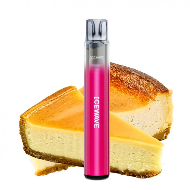 Kit Icewave E1 Plum Pink 1000 pufuri Cheese Cake 2ml 20mg