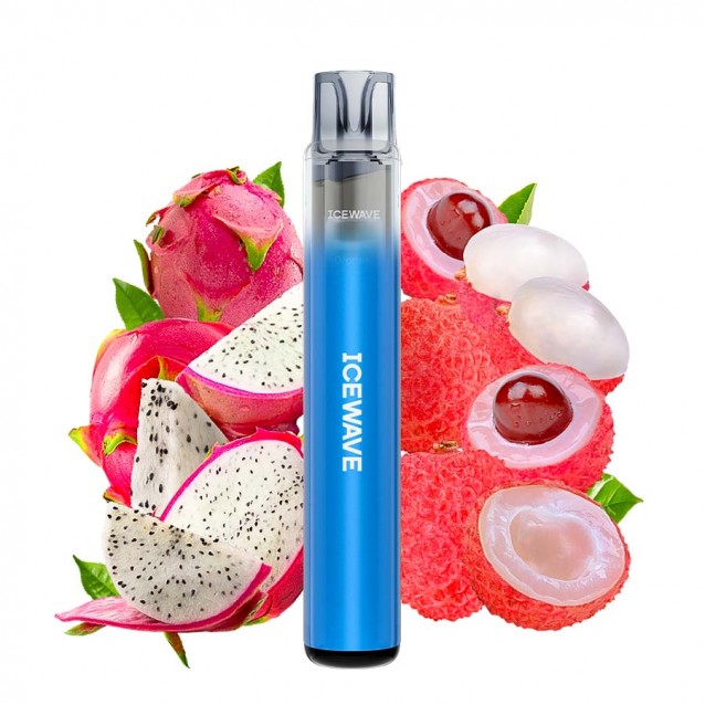 Kit Icewave E1 Azure Blue 1000 pufuri Dragon Fruit Lychee 2ml 20mg