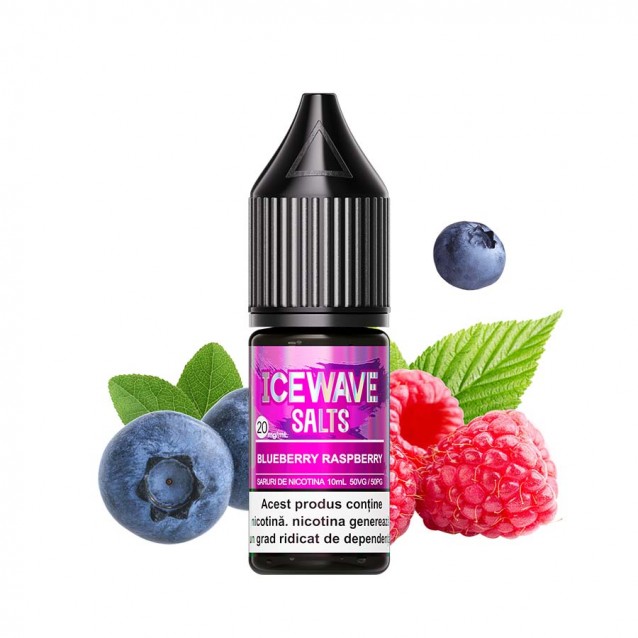 Lichid Icewave Salt 10ml - Blueberry Raspberry 20 mg