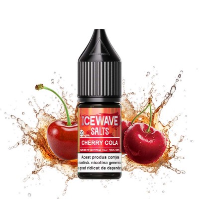 Lichid Vape Icewave Salt Cherry Cola 10ml 20 mg