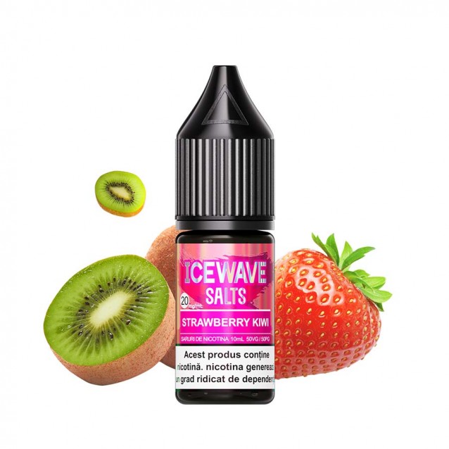 Lichid Icewave Salt 10ml - Strawberry Kiwi 20 mg
