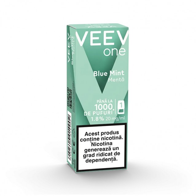 Cartus 6 Rezerve Veev One Blue Mint