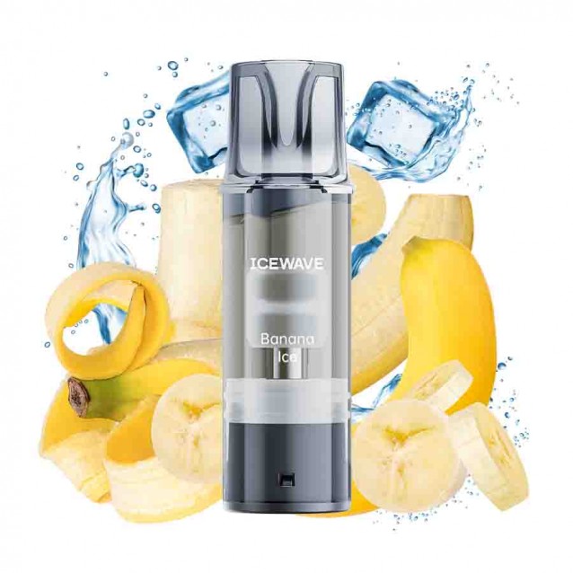 Cartus Vape Icewave E1 Pod Banana Ice 2ml 20mg
