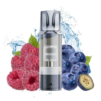 Cartus Vape Icewave E1 Pod Mr. Blue 2ml 20mg