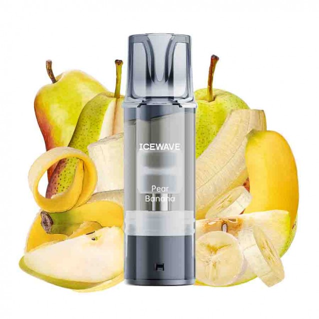 Cartus Vape Icewave E1 Pod Pear Banana 2ml 20mg