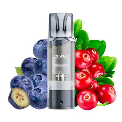 Cartus Vape Icewave E1 Pod Sour Berries 2ml 20mg