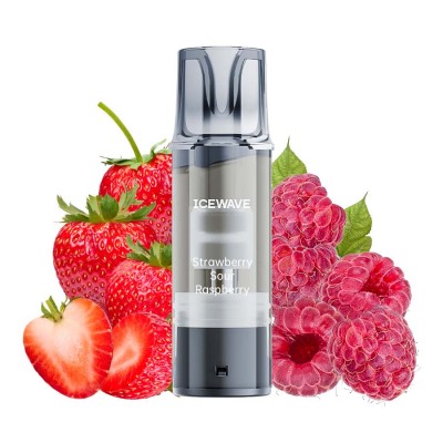 Cartus Vape Icewave E1 Pod Strawberry Sour Raspberry 2ml 20mg