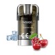 Cartus cu nicotina Vozol SLEEK Cherry Ice 1500 de pufuri