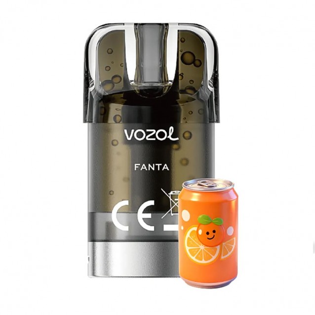 Cartus cu nicotina Vozol SLEEK Fanta 1500 de pufuri