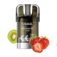 Cartus cu nicotina Vozol SLEEK Strawberry Kiwi 1500 de pufuri