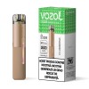 Kit Tigara Electronica reincarcabila VOZOL SLEEK Strawberry Kiwi 1500 de pufuri