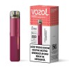 Kit Tigara Electronica reincarcabila VOZOL SLEEK Strawberry Raspberry Cherry 1500 de pufuri