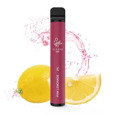Tigara electronica cu nicotina Elf Bar 600 pufuri- aroma Pink Lemonade