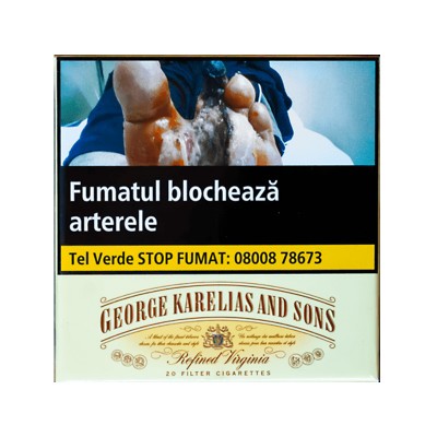 Tigari George Karelias & Sons Refined Virginia - 10 Pachete