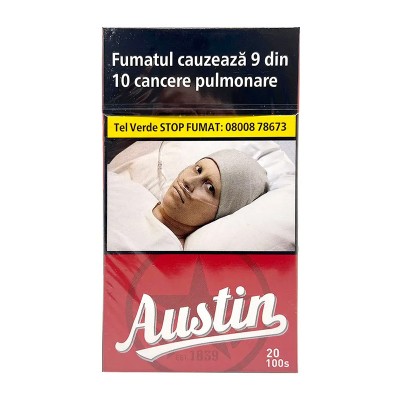 Tigari Austin Red 100s - 10 Pachete