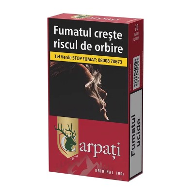 Tigari Carpati Red Full Color 100s - 10 Pachete