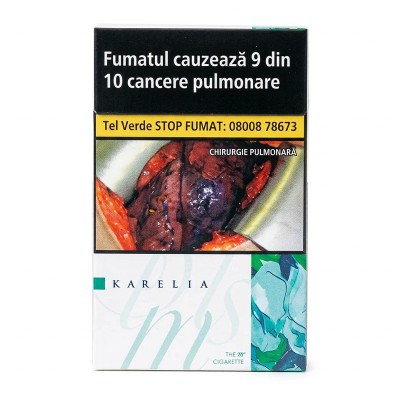 Tigari Karelia Green M Slim 20 - 10 Pachete