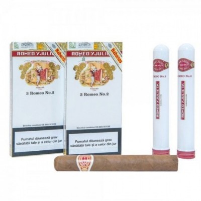 Trabuc Romeo Y Julieta Romeo No.2 - 3 buc  in Tub