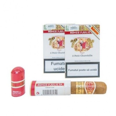 Trabuc Romeo Y Julieta Petit Churchills - 3 Buc Tub