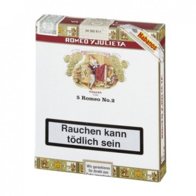 Trabuc Romeo Y Julieta Romeo No.2 - 5 Buc Tub