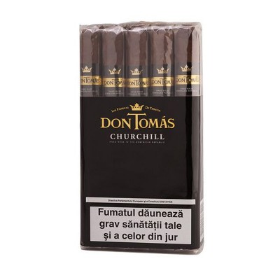 Trabucuri Don Tomas Bundle Churchill - Cutie cu 10 trabucuri