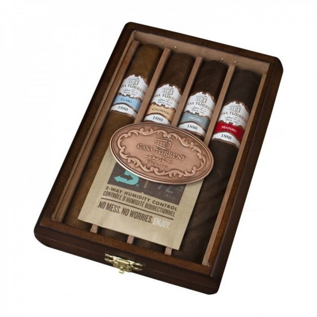 Trabucuri Casa Turrent 1880 Gift Box 4 Bucati