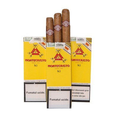 Trabuc Montecristo No.3 - 3 Buc