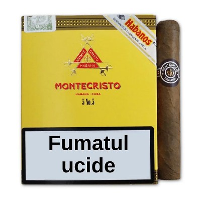Trabuc Montecristo No.5 - 5 Buc