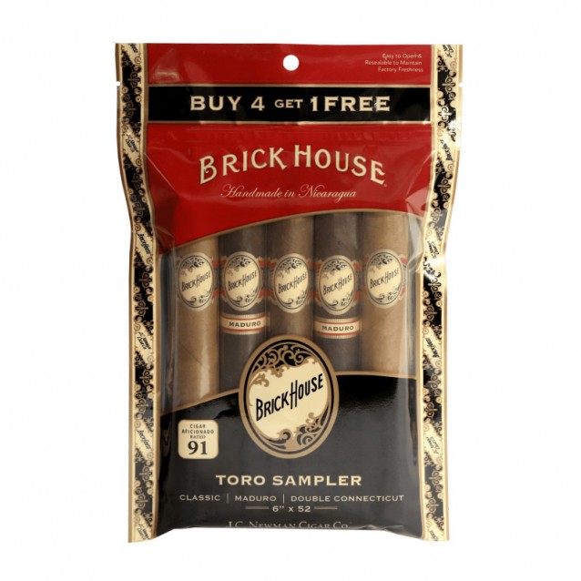 Trabucuri Brick House Toro Sampler Freshpack 5 bucati