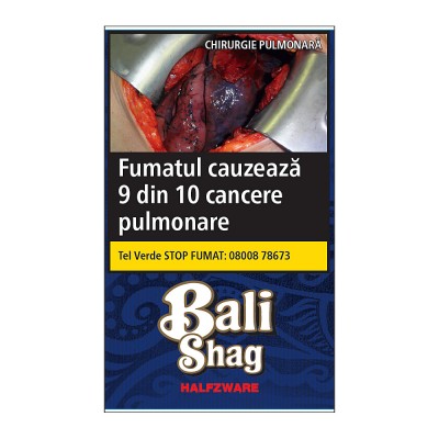 Tutun de rulat Bali Shag Halfzware 40G + foite