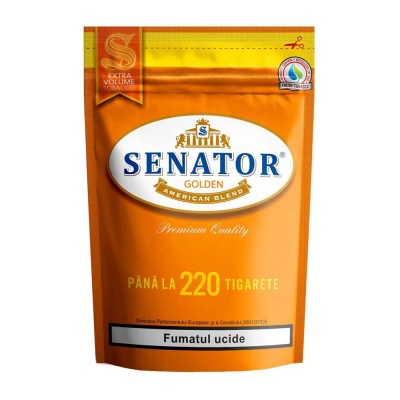 Tutun de injectat Senator Golden Extra Volume 110 gr