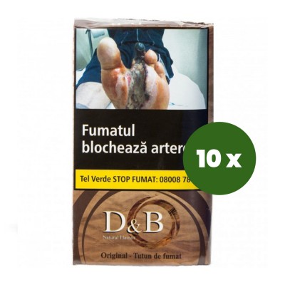 Tutun de rulat D&B Original 30g Set 10 Pachete