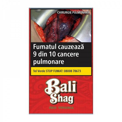 Tutun de rulat Bali Shag Red 40G + foite