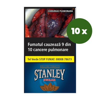 Tutun de rulat Stanley Zwaar 35G Set 10 Pachete