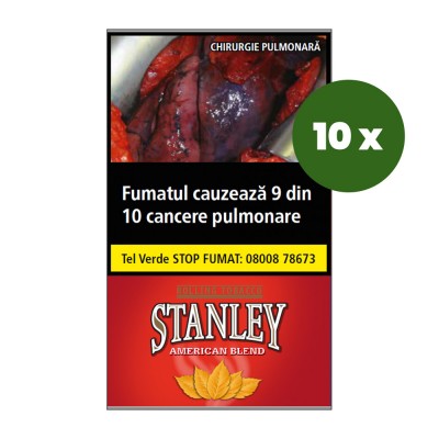 Tutun de rulat Stanley American Blend 35G Set 10 Pachete