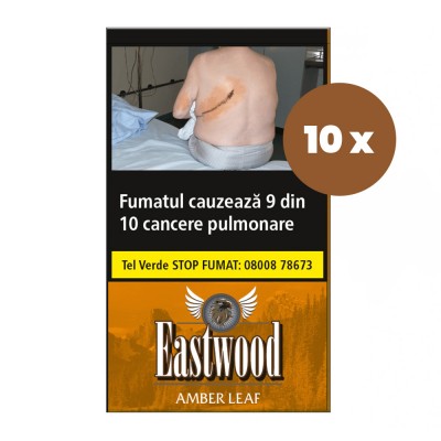 Tutun de rulat Eastwood Amber Leaf 30gr - 10 pachete 