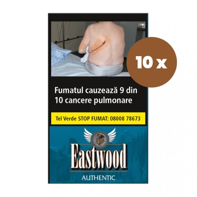 Tutun de rulat Eastwood Authentic 30gr - 10 pachete 