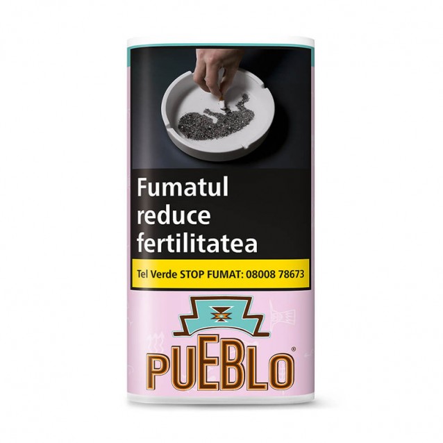 Tutun de rulat Pueblo Pink 30 Gr